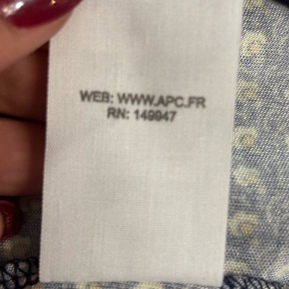 A.P.C. RUE MADAME PARIS Fran Skirt Modal NWT Designer Flirty - Picture 10 of 12